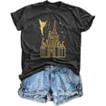 thumbnail image 1 of MOUSYA Magical Shirt for Women Magic Kingdom T-shirt Family Vacation Tee Castle Believe in The Magic Shirt Tops, 1 of 10