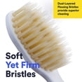 thumbnail image 1 of MOUTHWATCHERS - Manual Toothbrushe, Clean Teeth for Adult, Floss Bristle Silver, Invented by Doctor Plotka's 3 toothbrushes, 1 of 7