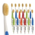 thumbnail image 1 of DOCTOR PLOTKA'S MOUTH WATCHERS Soft Flossing Toothbrushes, 12 Pack Manual Toothbrush for Adult, 1 of 3