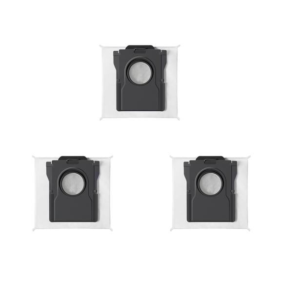 MOVA 3 Pack Large Capacity Dust Bags Compatible with P50 Pro Ultra/P10 Pro Ultra/P10 Ultra/S20 Ultra with Self-Empty Station Fit for Advanced Cleaning