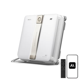MOVA N1 Window Cleaning Robot, 8000Pa Suction, Smart Mapping and Obstacle Avoidance, Light-Weight Design, Multisurface Cleaning, Dual-Wing Mist-Cleaning System-White