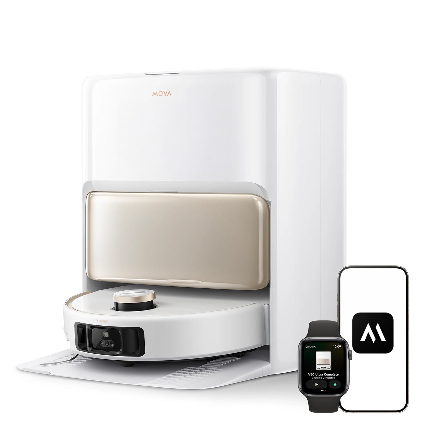 掃除機・クリーナー MOVA V50 Ultra Amazon.com: Mova V50 Ultra Complete Robot Vacuum and Mop Self