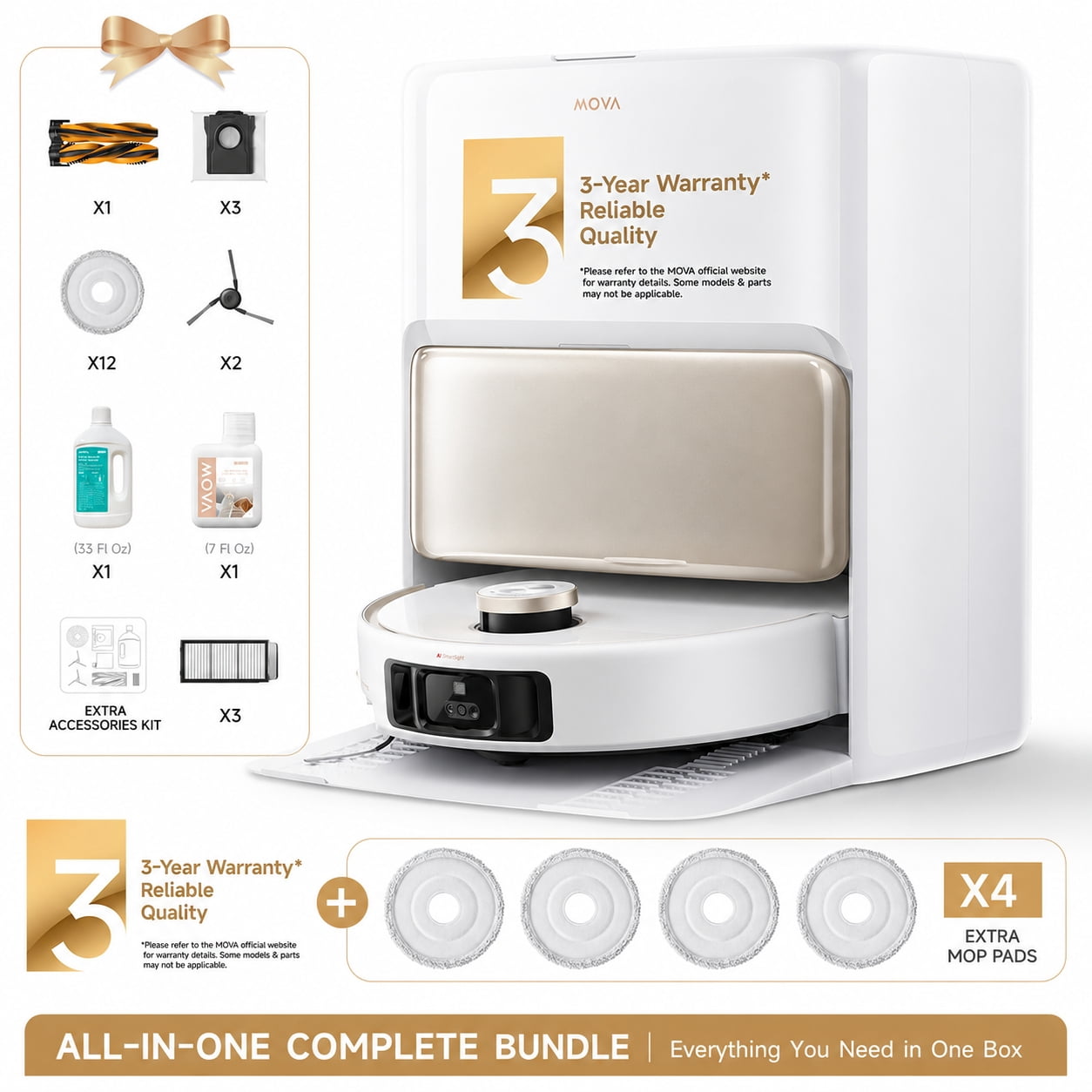 MOVA V50 Ultra Complete Robot Vacuum and Mop Bundle $632.70 YMMV