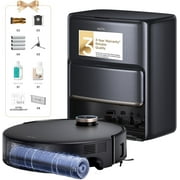 MOVA Z60 Ultra Roller Complete Robot Vacuum and Mop,Pet Hair Friendly,Self Lifting, 28,000 Pa Suction,Hot Water Mop Wash