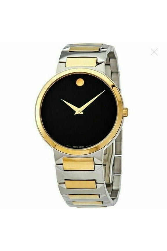Men's Temo Black Dial Watch - 607293