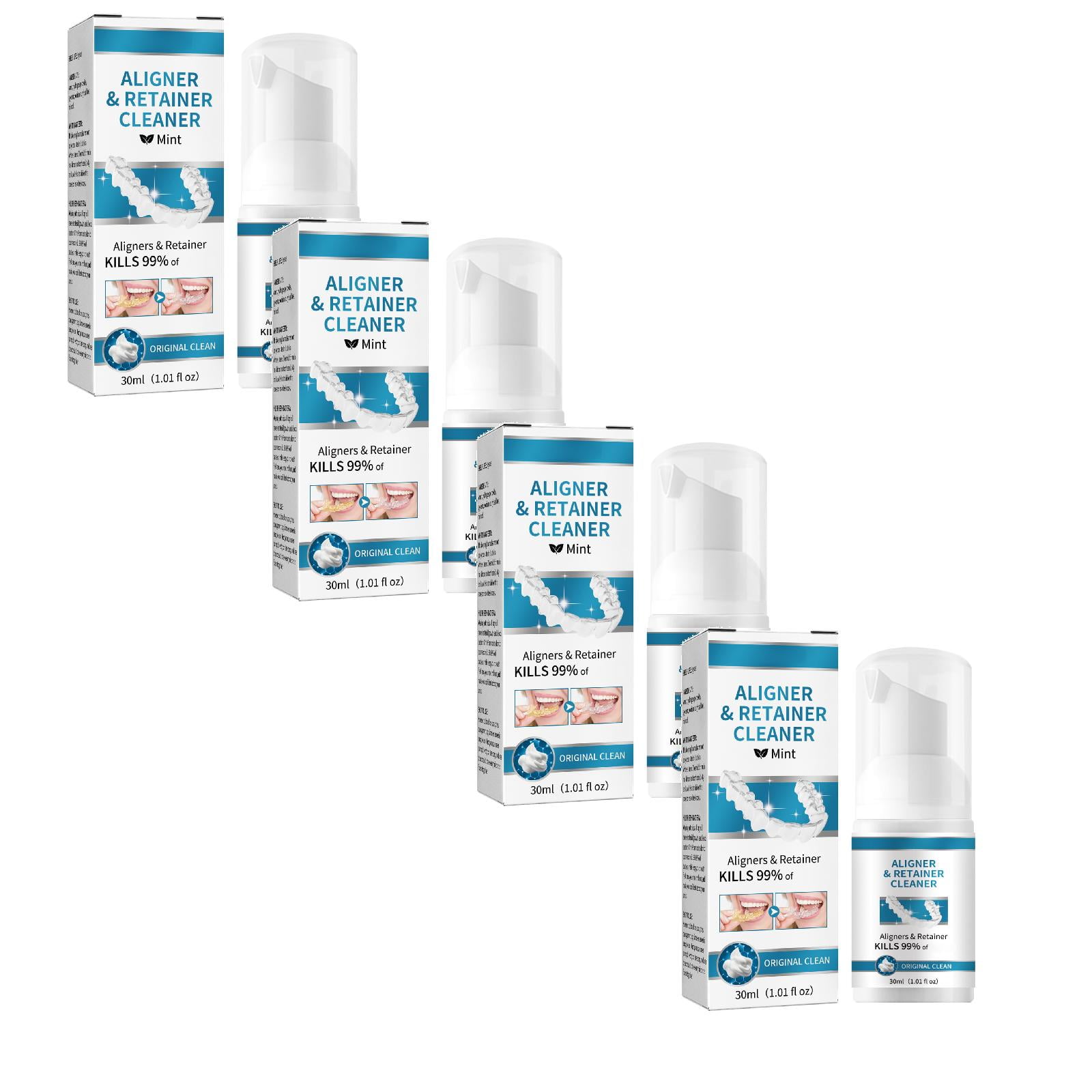 MOVAWAKY Denture Cleaner Oral Cleaning Care Fresh Breath Removing