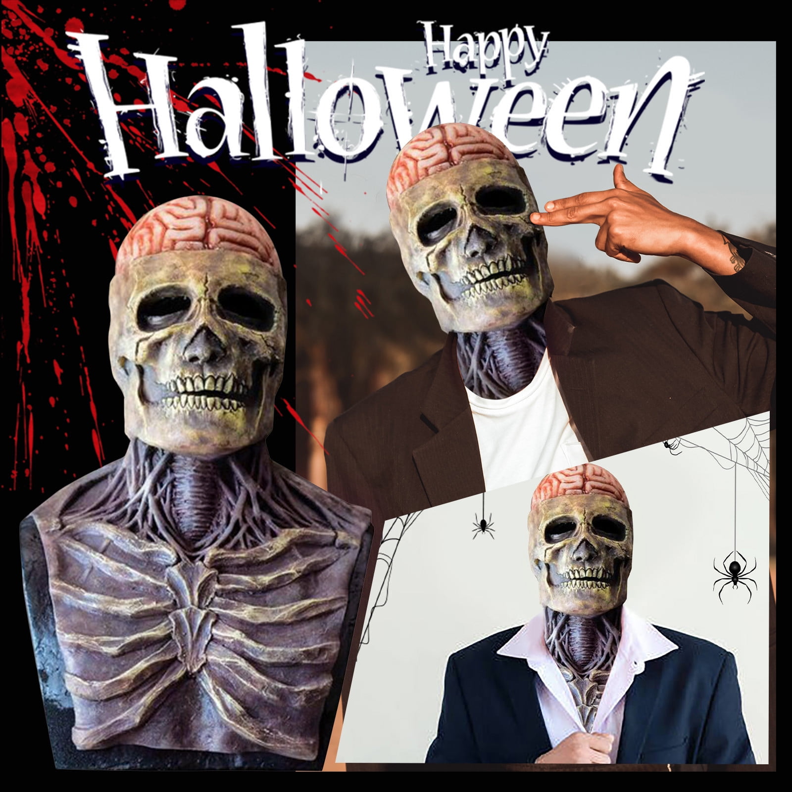 MOVAWAKY Party Supplies Manufacturers New Festival Skeletons Across The