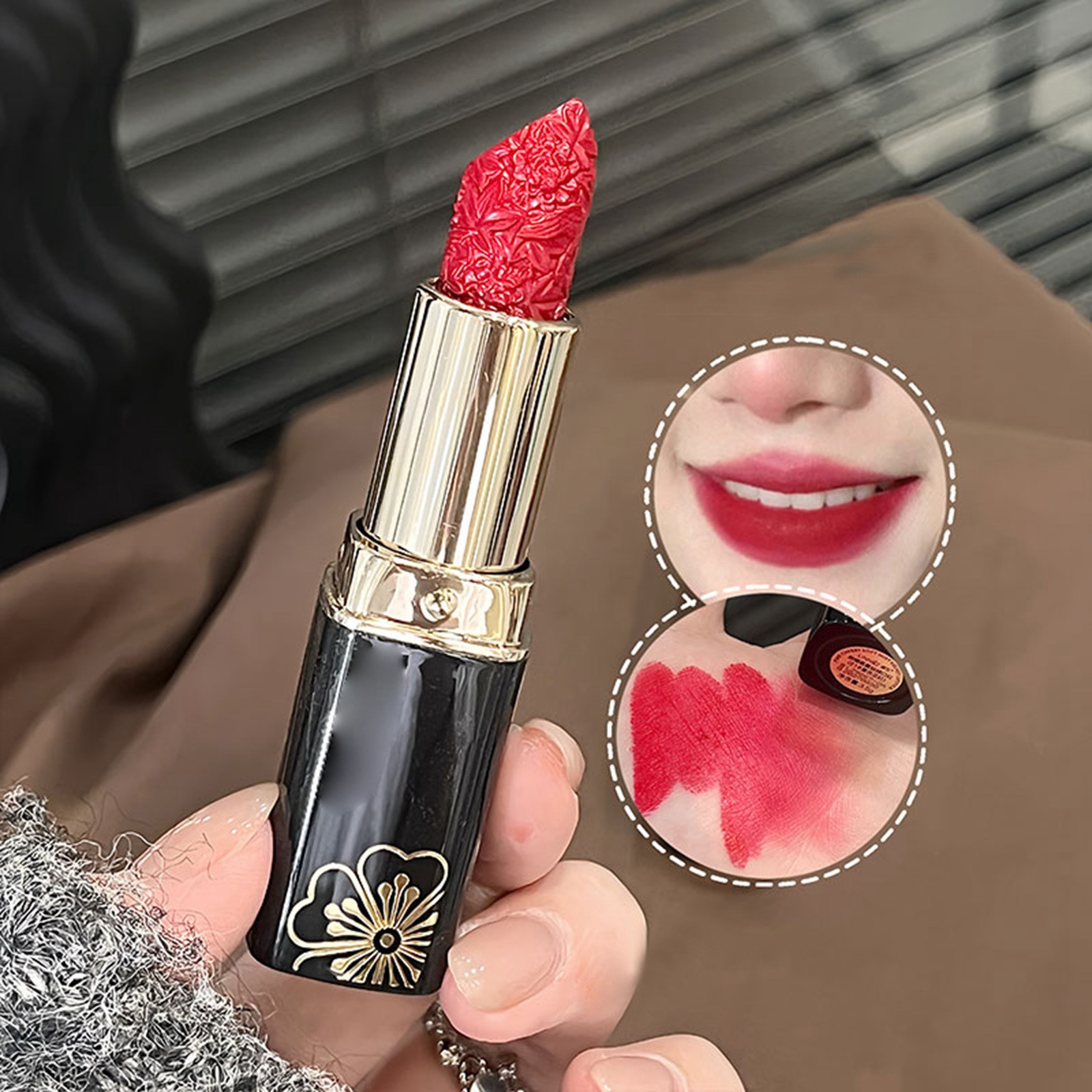 MOVAWAKY Stay en Cosmetics Baby Diary Lipstick Lip Gloss Natural en