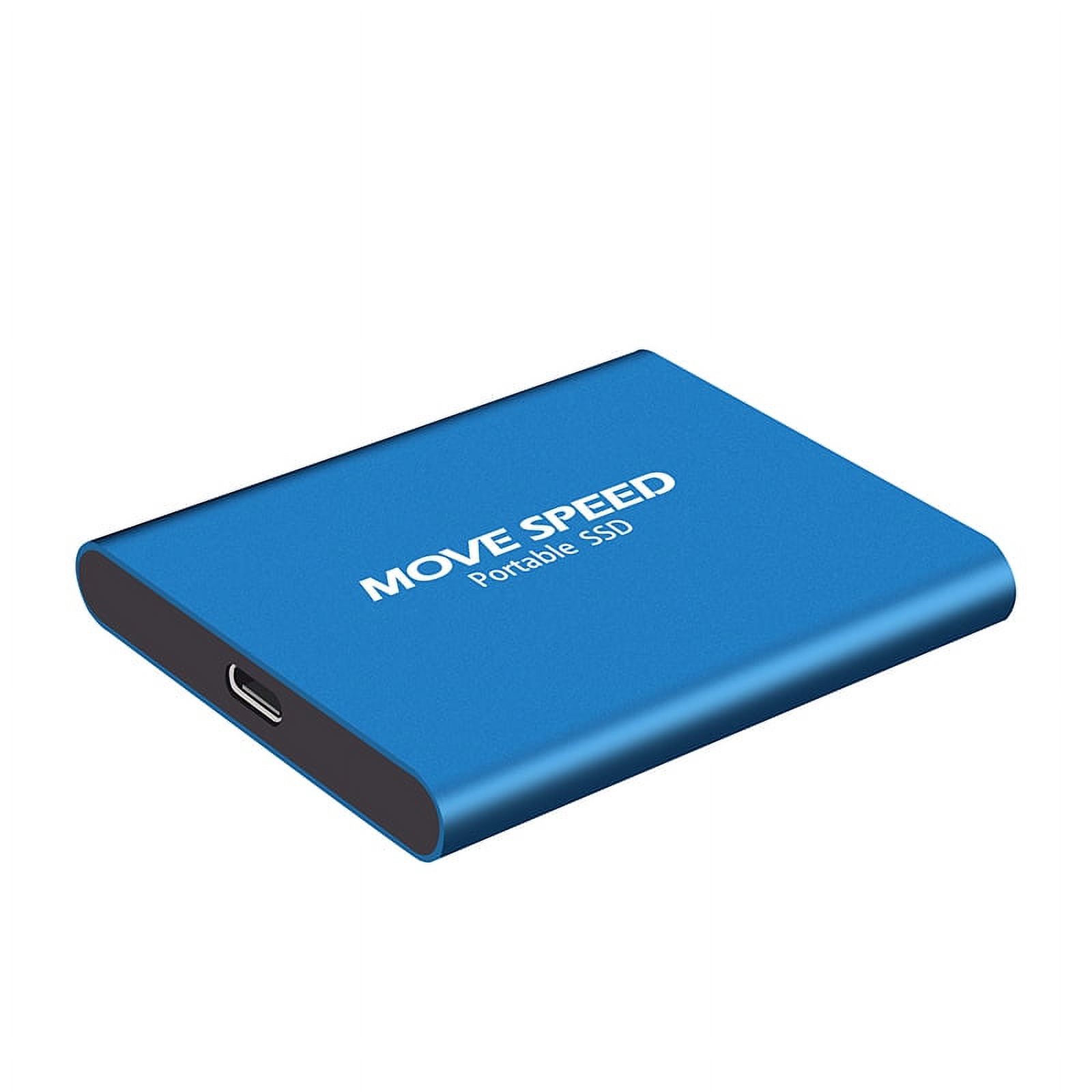 MOVESPEED External Hard Drive SSD 256GB, Portable External Solid State Drive, Reading Speeds up