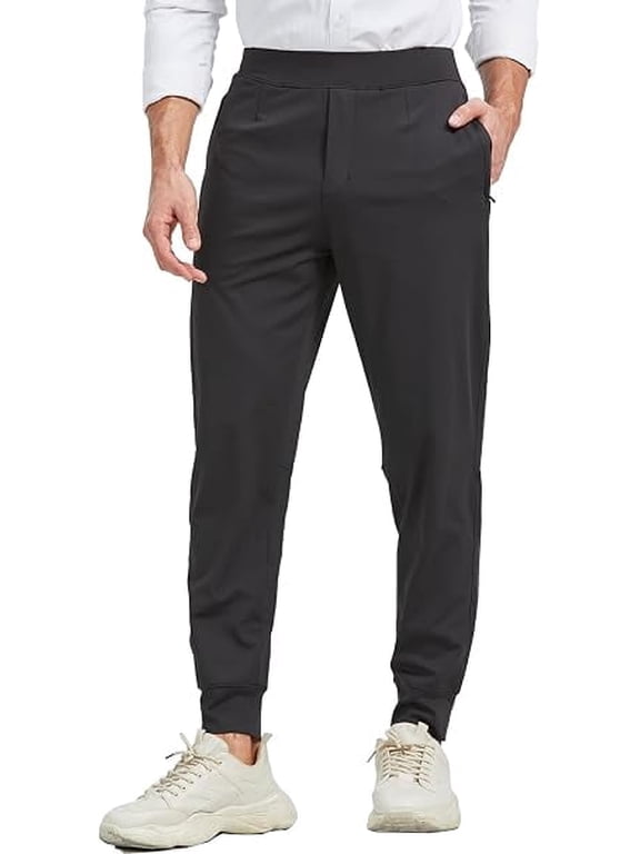 Men's Quick Dry Lightweight Golf Pants - Black