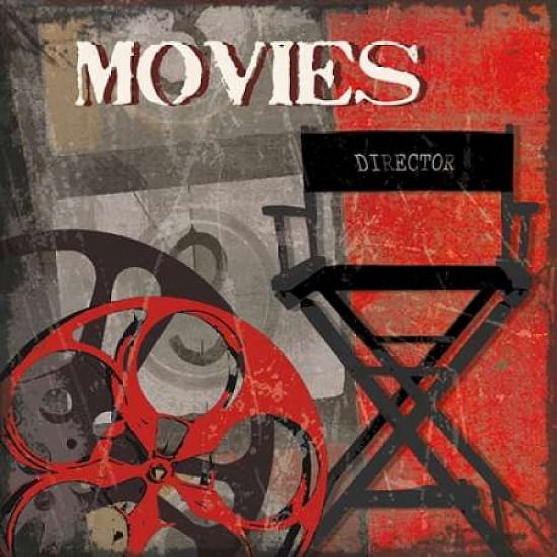 MOVIE TIME Canvas Art - Sandra Smith (24 x 24)