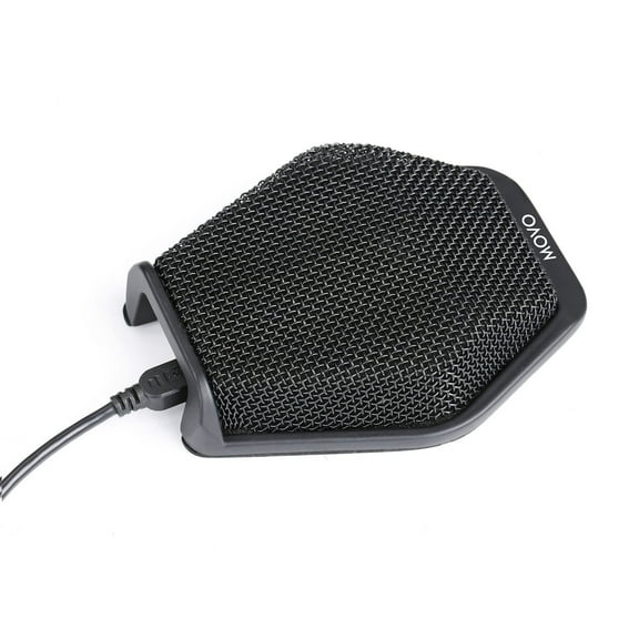 Movo Photo MC1000 USB Conference Computer Microphone with 180 Degree / 20' Pickup Range for Windows and Mac