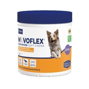 مكمل دعم المفاصل المتقدم MOVOFLEX للكلاب - مكمل الورك والمفاصل للكلاب - 60 مضغة ناعمة للكلاب المتوسطة من Virbac، 8.5 أونصة/240 جم