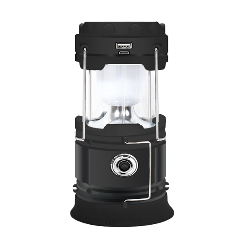 Solar Powered, Crank Dynamo, Battery Operated Lantern 4 Ways to Power