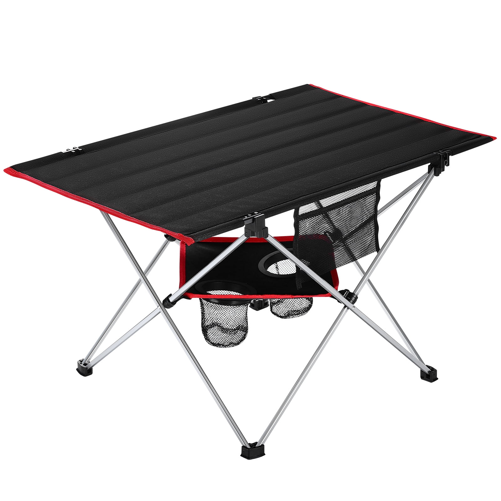MOVTOTOP Folding Camping Table Picnic Tables Portable Compact Lightweight  Folding Table for Outdoor Camping Beach (68x42x40cm) 