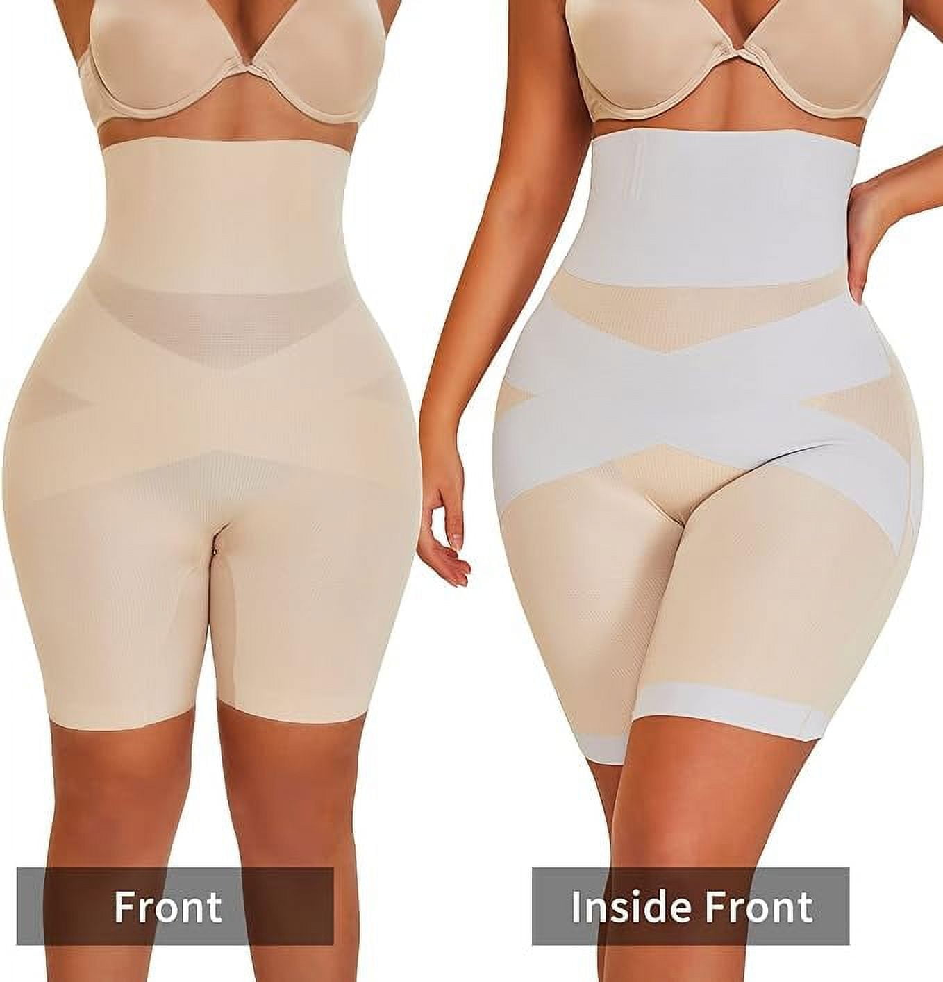 MOVWIN Shapewear for Women Tummy Control High Waisted Seamless Body Shaper Thigh Slimming Short Underwear Walmart Business Supplies