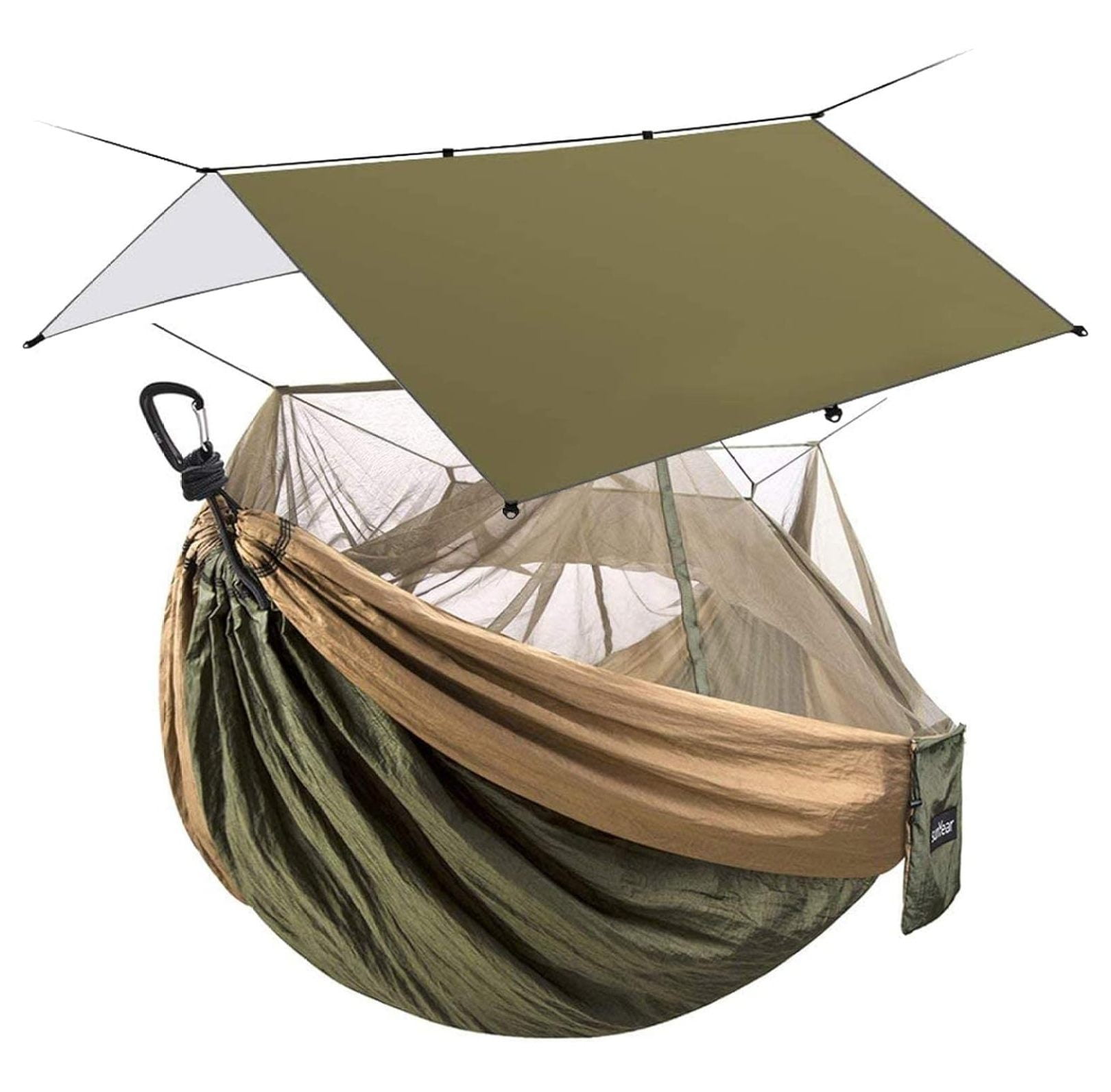 MOWENTA Camping Hammock with Bug Net & MOWENTA Hammock Rain Fly Tent