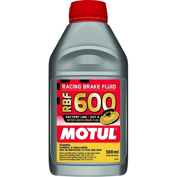 MOWENTA MTL100949 8068HL RBF 600 Factory Line Dot-4 100 Percent Synthetic Racing Brake Fluid-500, 300. ml