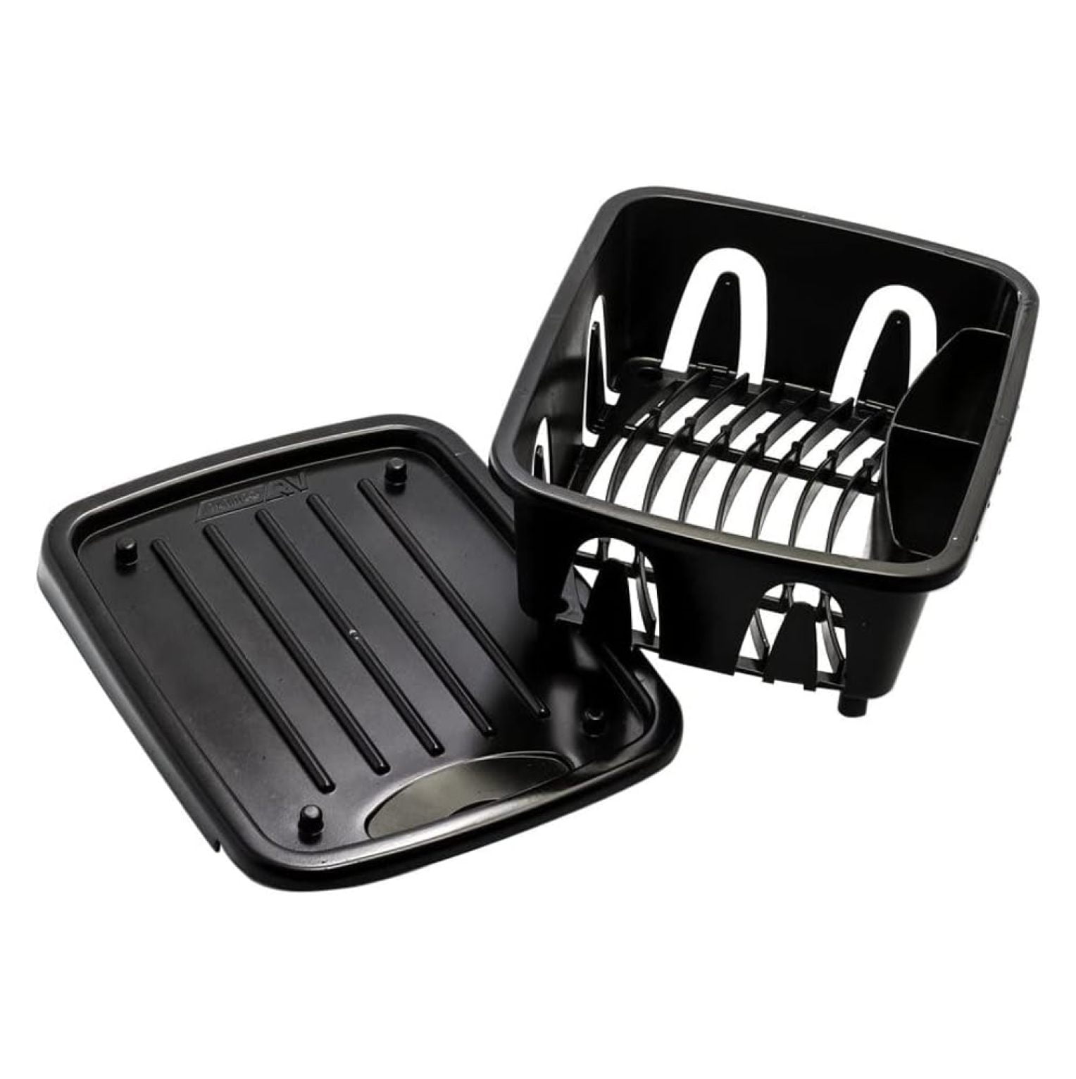 MOWENTA Mini Dish Drainer and Tray Fits RV Sinks and Small Counter