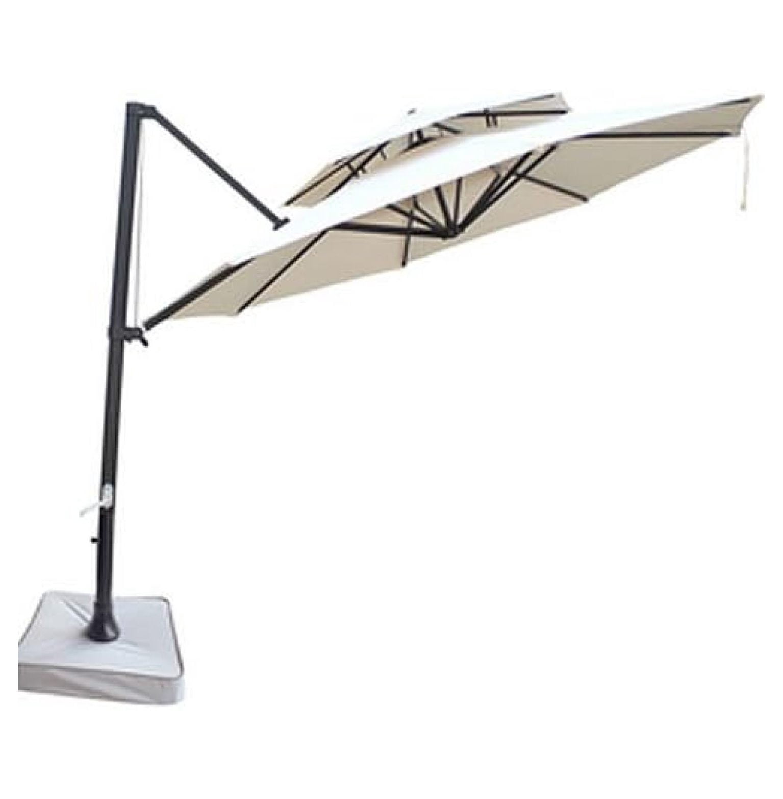 MOWENTA Southern Patio TwoTiered Umbrella Replacement Canopy Top Cover