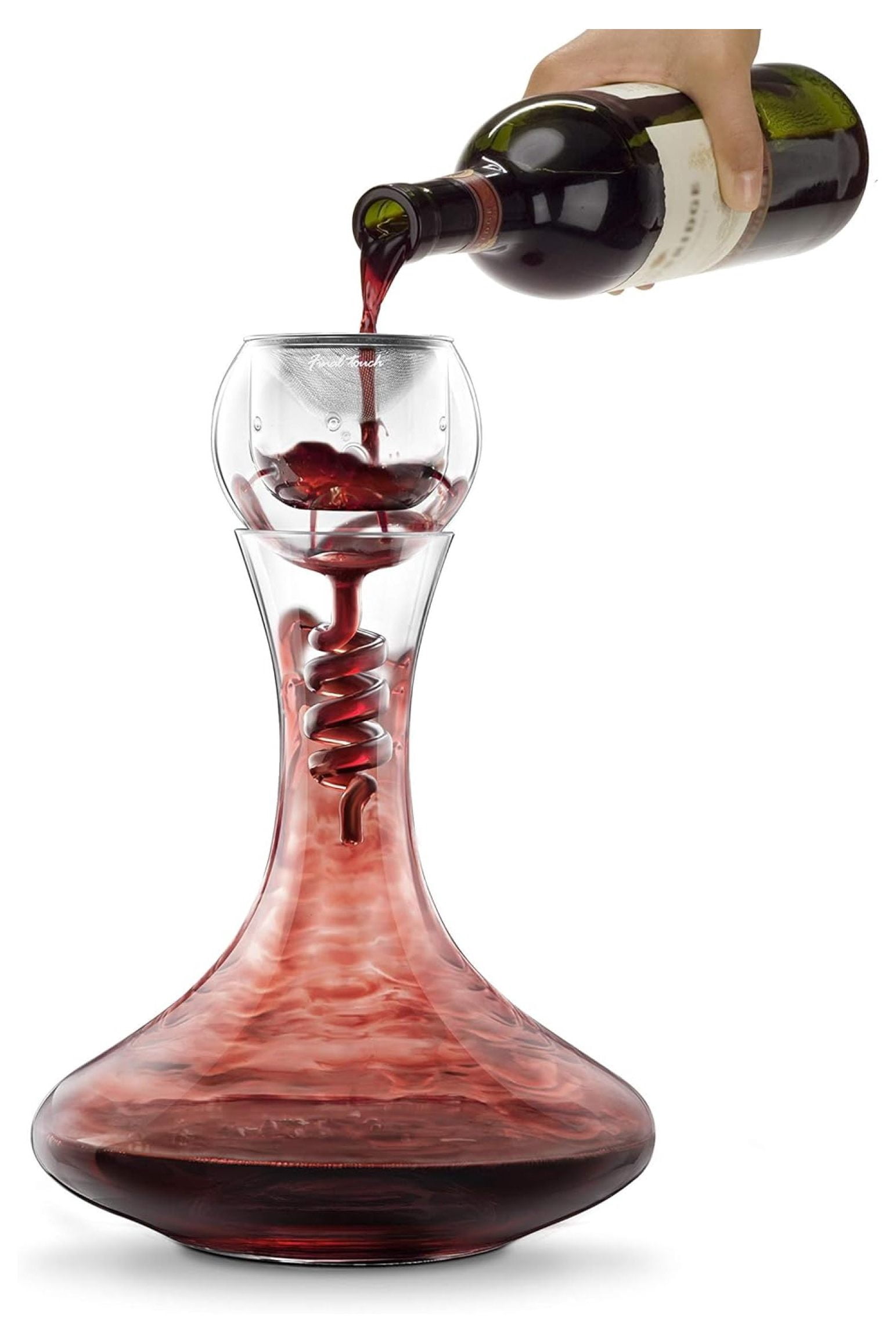 MOWENTA Twister Glass Aerator & Decanter Set (WDA919)