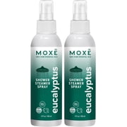 MOXE Eucalyptus Steam Shower Spray Essential Oils Shower Mist for Sinus Relief and Relaxation 4 oz 2 Pk