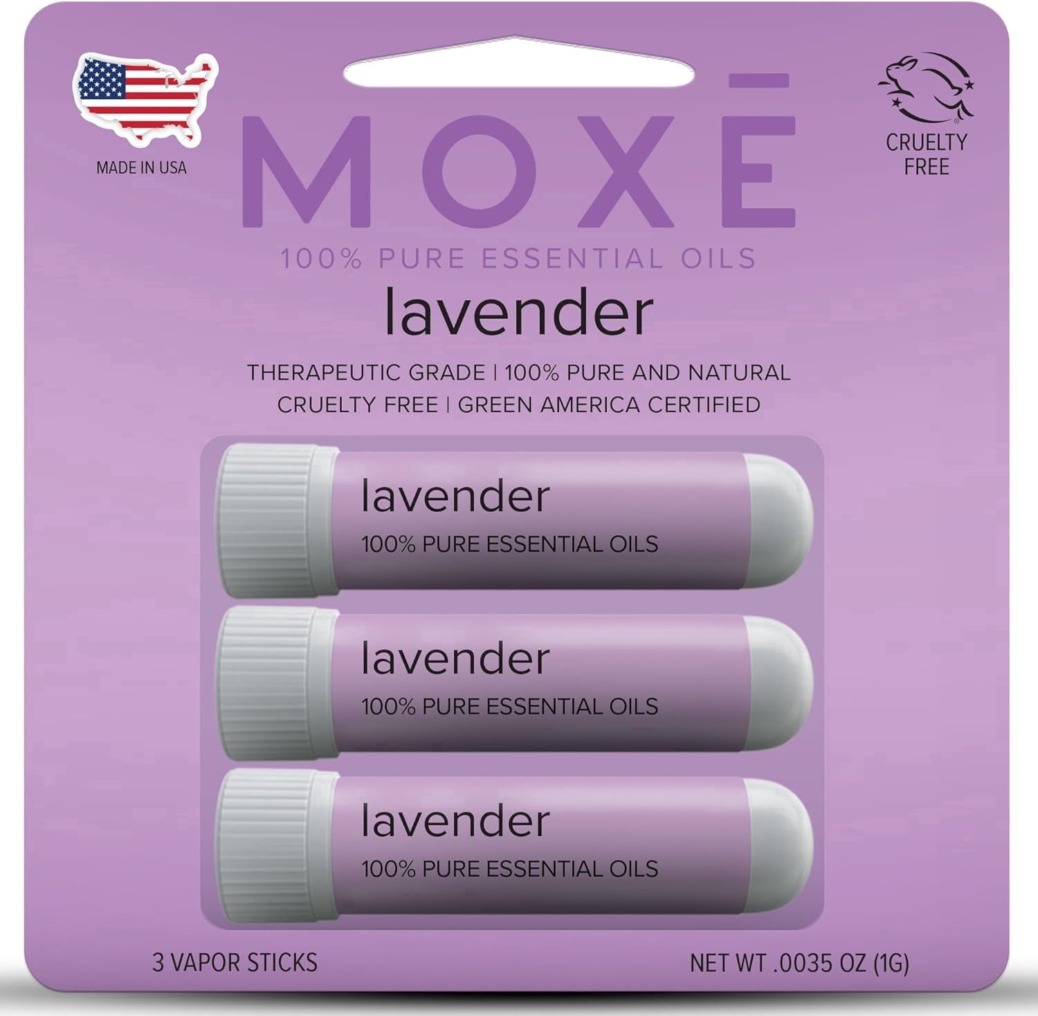 moxe vape Amazon.com: MOXE Natural Menthol Air Inhaler | Non Electric Long-Lasting  Flavored Air Refreshing Support main image 0