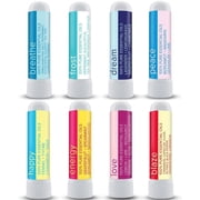 MOXE Nasal Stick Nasal Inhaler Essential Oils Variety Pack Gift Set 8 Aromatherapy Essential Oil Blends
