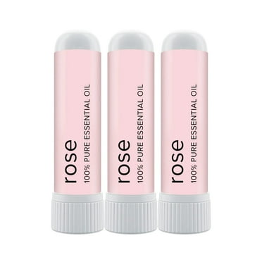 MOXE Rose Nasal Sticks Essential Oil Aromatherapy For Calm Relaxation 3 Pack