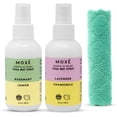 thumbnail image 1 of MOXE Yoga Mat Cleaning Spray Lavender and RosemaryEssential Oils with Microfiber Towel 4 oz 2PK, 1 of 6