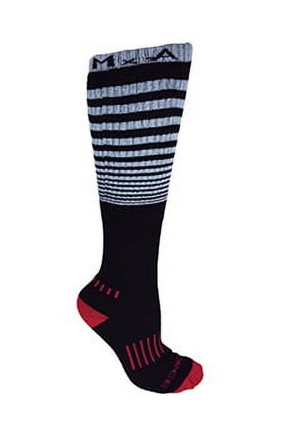 Black with Grey Knee-High Premium The Force Deadlift Socks
