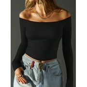 Off The Shoulder Sweatshirt