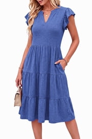 Flowy Short Dresses for Women Clothing