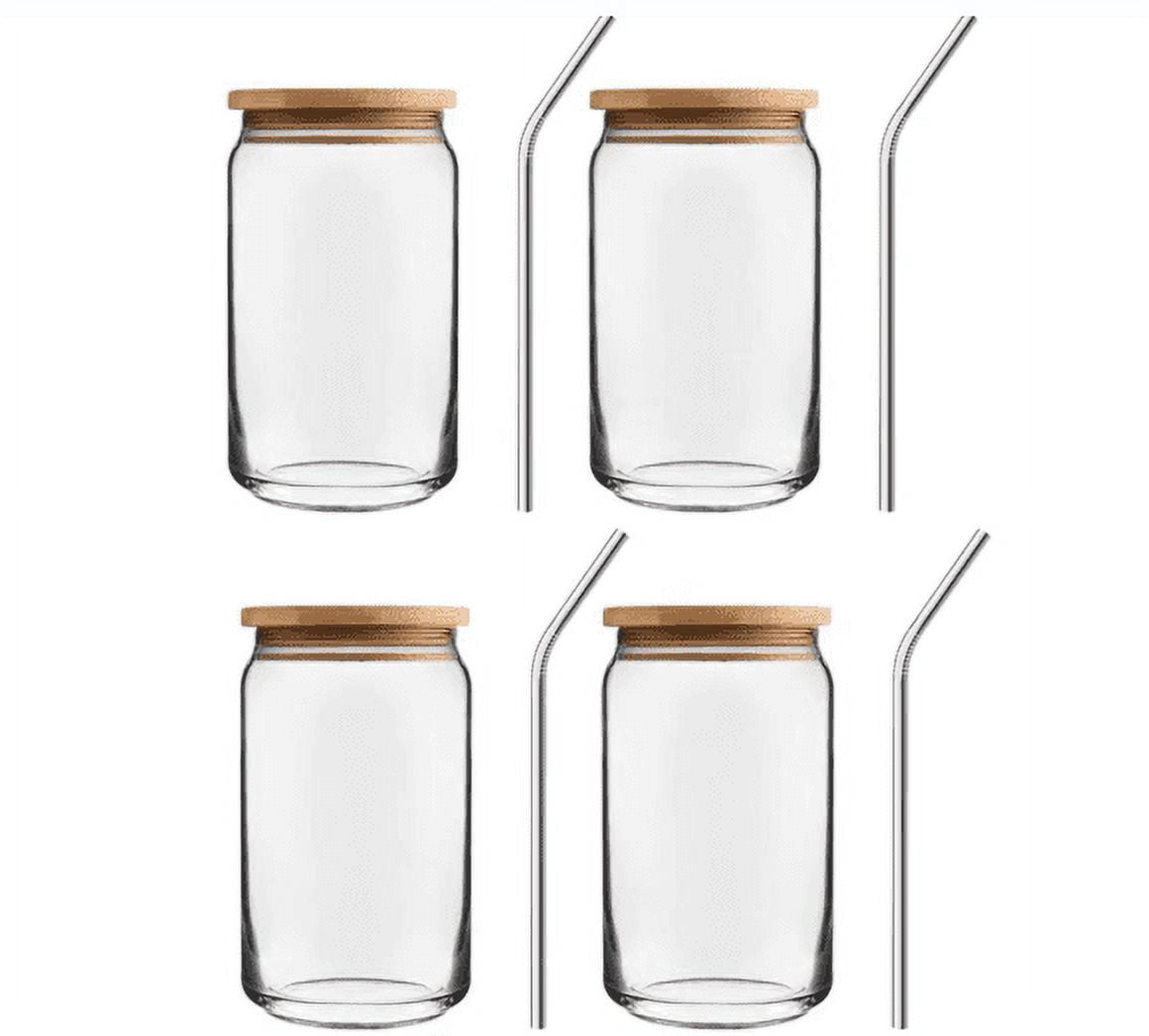 Buffy The Vampire Slayer 'The Chosen One' Glass Tumbler - 16oz Jar With Bamboo Lid & Glass Straw, Hand Wash Only