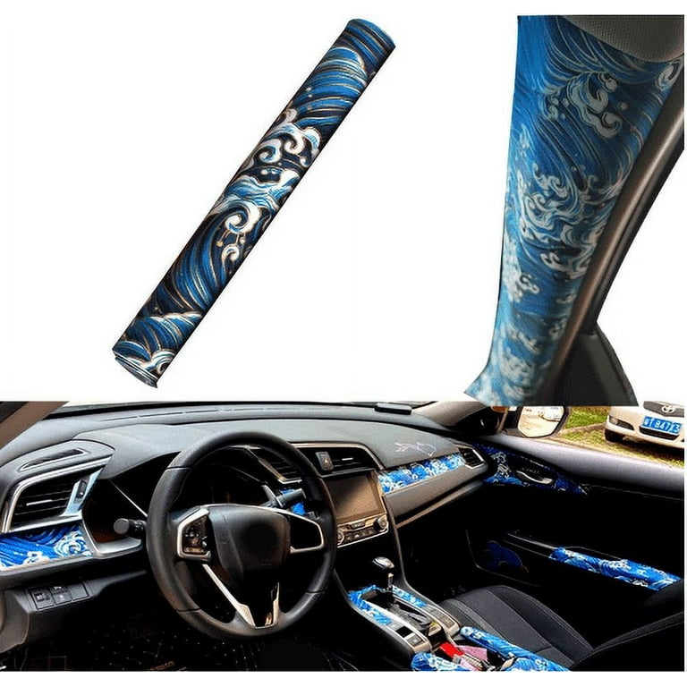 MOYISHI JDM Japanese Style Cotton Bronzing Automotive Interior 