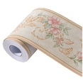 thumbnail image 1 of MOYISHI Self Adhesive 5 Meters Vintage Rose 3D Wallpaper Border PVC Waterproof Wall Decor Decal for Bathroom Kitchen 4.2x196.8 inch (YA11002), 1 of 3