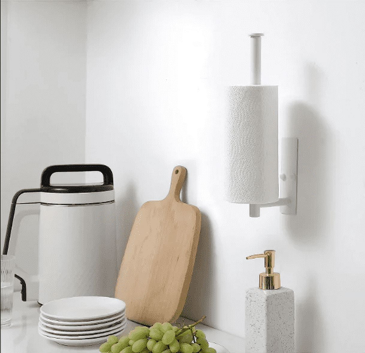 MOYISHI White Paper Towel Holder Paper Towel Holder for