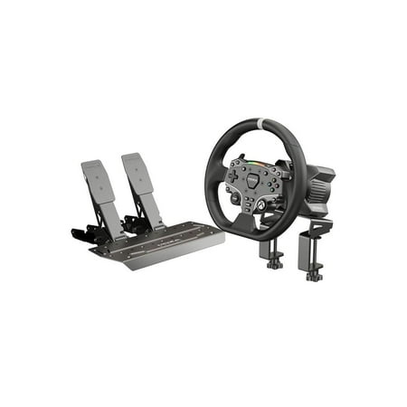 Moza - R3 Racing Simulator Wheel and Pedal Bundle for Xbox One, Xbox Series X|S, and PC - Black