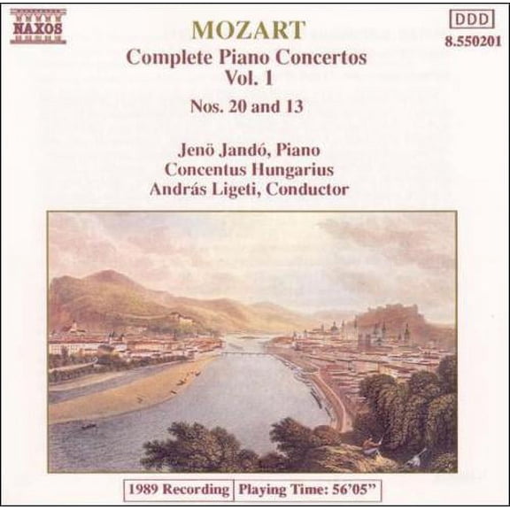MOZART: COMPLETE PIANO CONCERTOS, VOL. 1