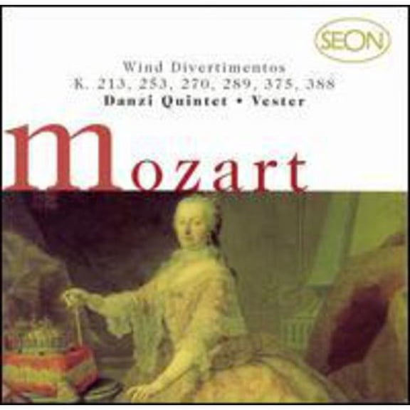 Mozart: Serenade No. 12; Serenade No. 11 (CD) by Danzi Quintet, Frans Vester (conductor)