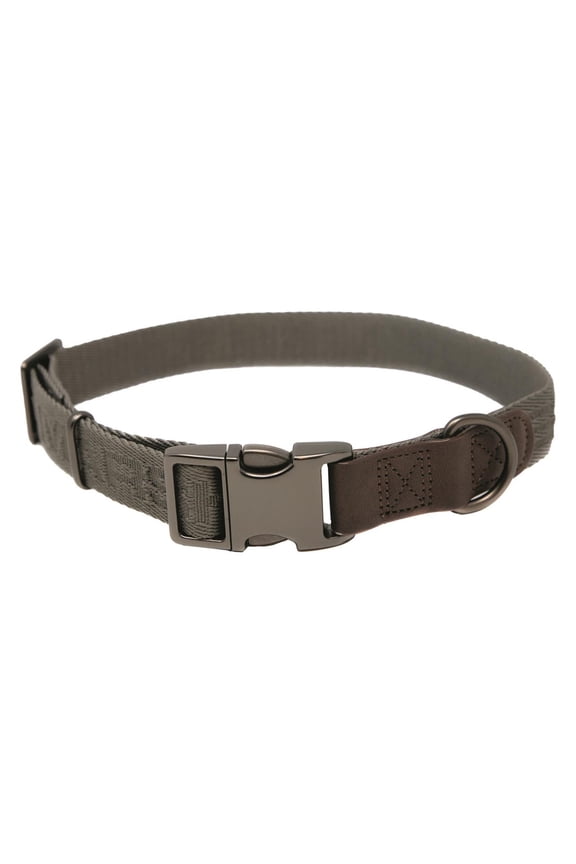Adjustable Dog Collar - Gun Metal Gray