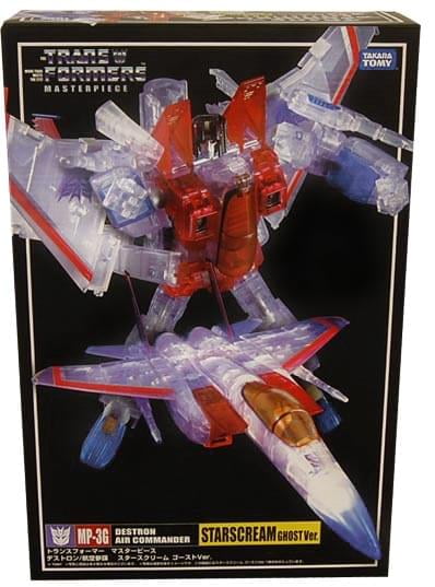 MP-03G Ghost Starscream Clear Version | Transformers