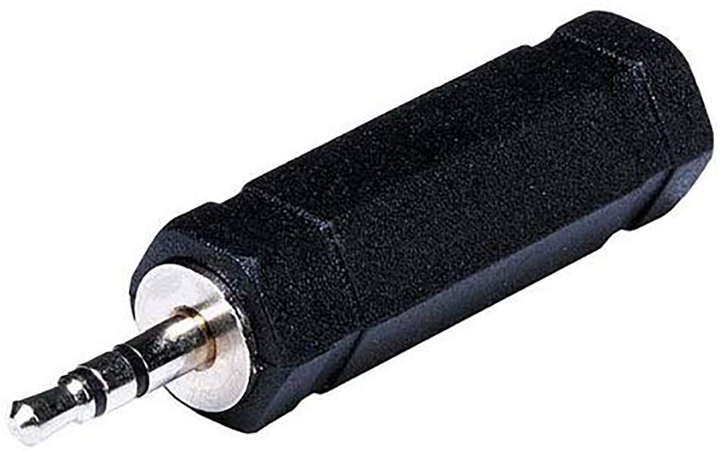 MP 1/4Inch Stereo Jack (Female) to 3.5mm Stereo Plug (Male) Adapter, Universal Compatibility