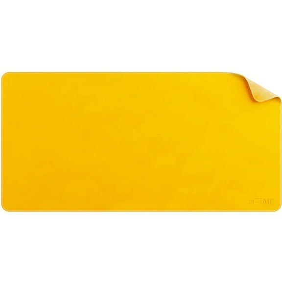 Mobile Pixels Inc. PU Leather Desk Mat 31.5" x 15.75" Racing Yellow (115-1001P04)