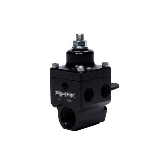 MP-9450-BLK 4-Port Fuel Regulator, Black