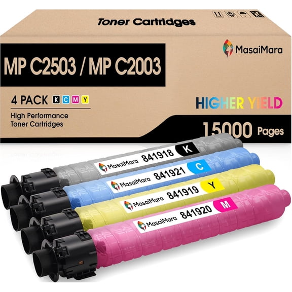 MP C2503 MP C2003 Compatible Toner Cartridges for Ricoh MP C2503H, MP C2004, MP C2004ex, MP C2504, MP C2504ex MPC2003, MPC2503, MPC2503H, MPC2004, MPC2004ex, MPC2504, MPC2504ex Printer