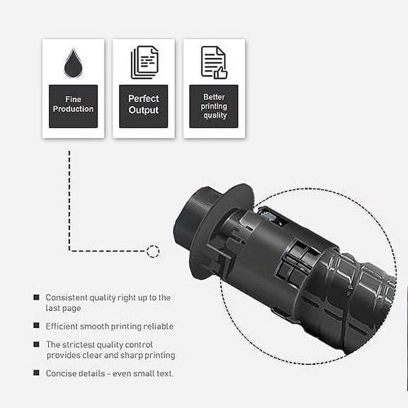 MP C6003 Toner Cartridge (1-Pack, Black) - Lovn 841849 Black Toner Cartridge (Up to 29,500 Pages) Replacement for Ricoh Aficio/Lanier/Savin MP C4503 MP C5503 MP C6003 Printer