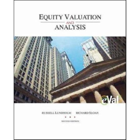 Pre-Owned Equity Valuation and Analysis with eVal [With CDROM] (Hardcover) 0073309699 9780073309699