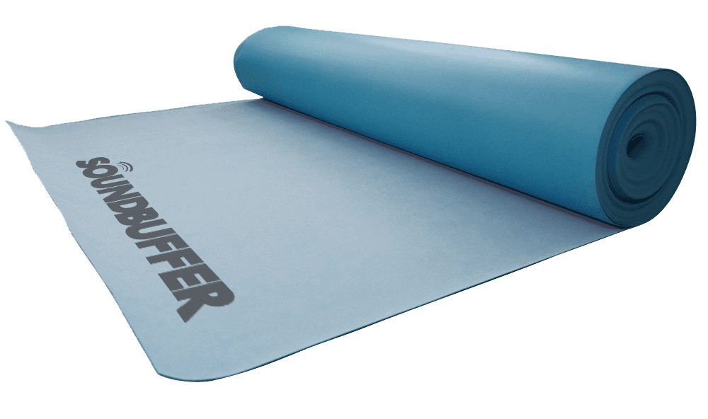 MP Global Products SoundBuffer - 100 Sq Ft Underlayment for Luxury Vinyl Tile and Plank Flooring with Sound Reduction