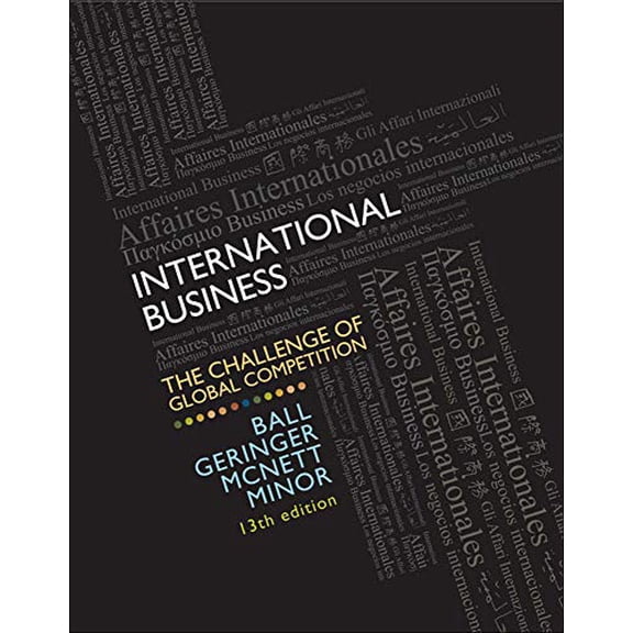 Pre-Owned MP International Business with Cesim Global Challenge Simulation Access Card (Hardcover) 0077606124 9780077606121